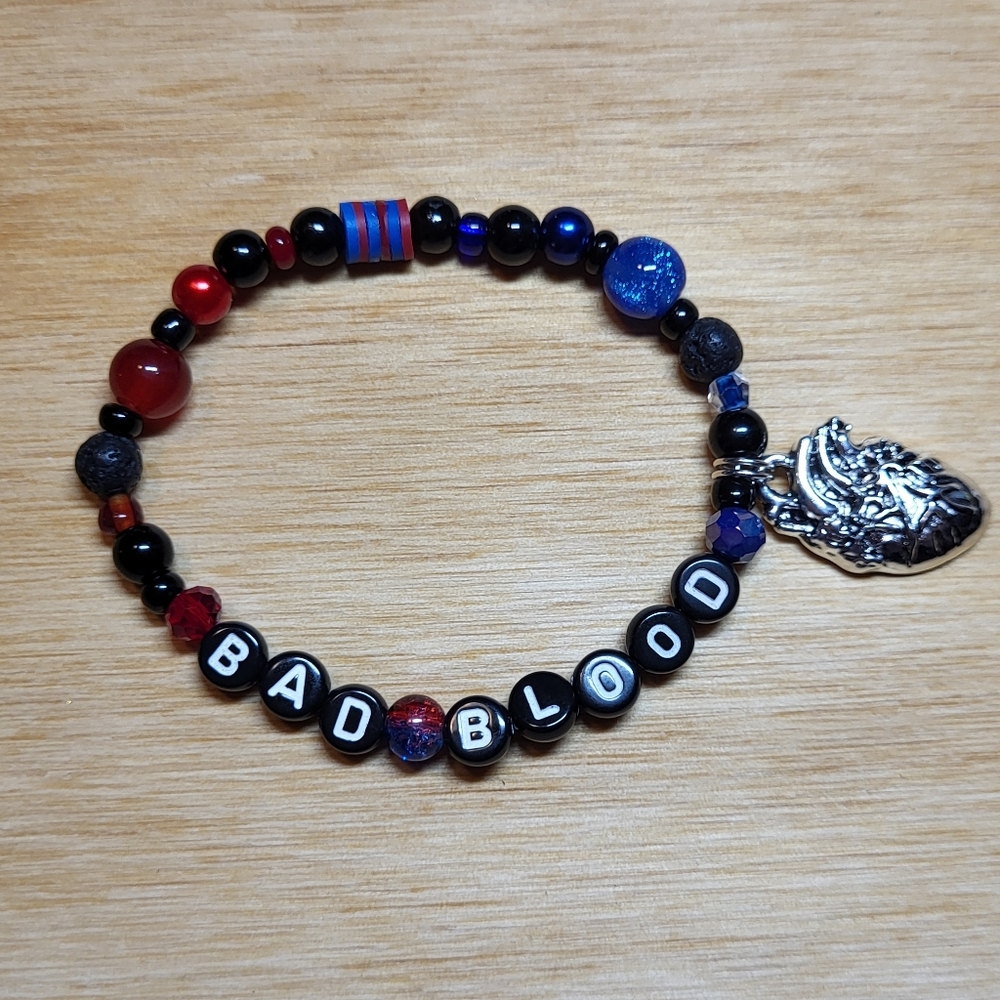 Bad Blood- Taylor Swift Friendship Bracelet, Size 7"